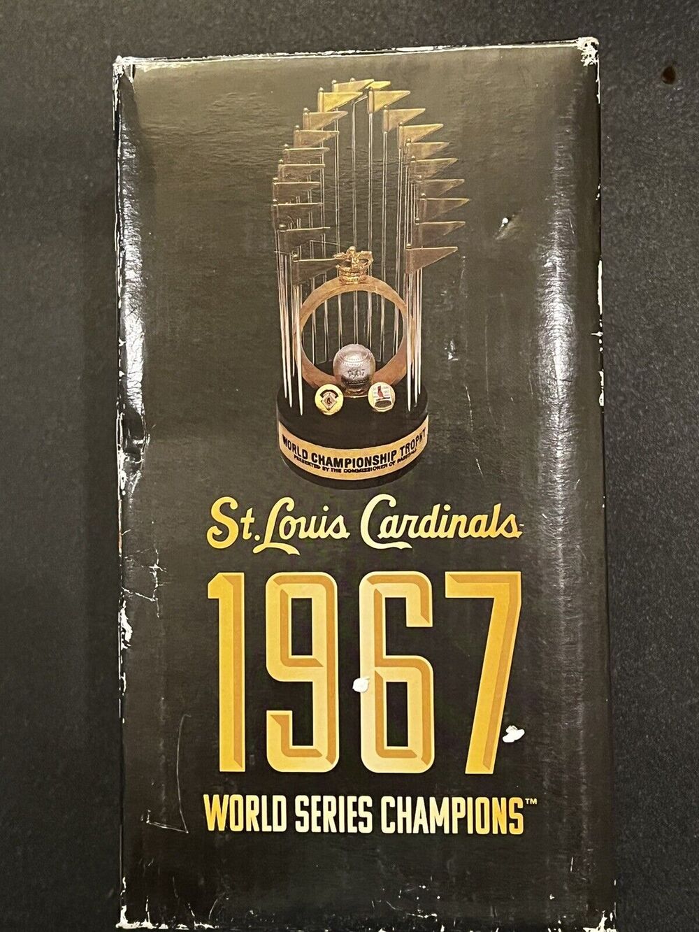 1967 St Louis Cardinals World Series Champions Replica Trophy SGA 7-28-17 🔥